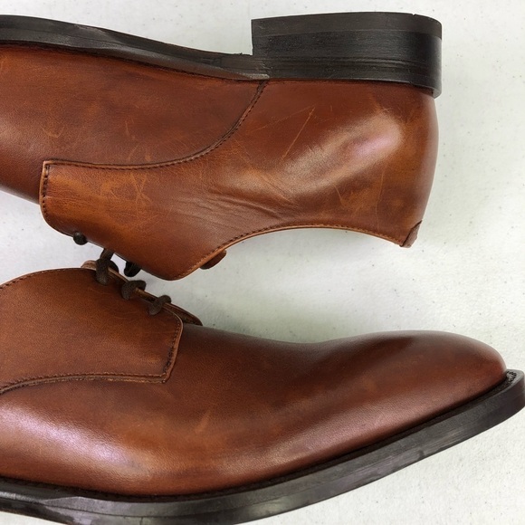 Vince Camuto Brown Leather Oxford Dress Shoes main image 5